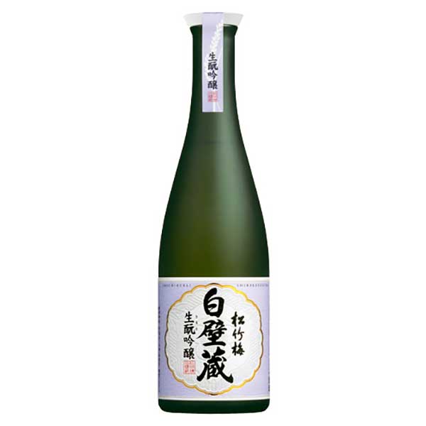 松竹梅 白壁蔵 生もと吟醸 15度 [瓶] 640ml × 6本 [ケース販売][宝酒造 日本 兵庫県]【ギフト不可】