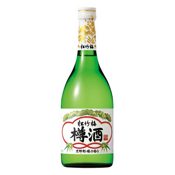 樽酒 上撰 松竹梅 樽酒 吉野杉樽の香り 15度 [瓶] 720ml × 6本 [ケース販売]送料無料(沖縄対象外)[宝酒造 日本 京都府]【ギフト不可】