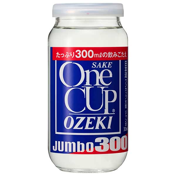 大関 ワンカップ ジャンボ 14度 [瓶] 300ml × 4本 [大関 やや淡麗 普通 0020756]【ギフト不可】