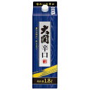 【おちょこ・とっくり付き】大関 辛口 13度 [パック] 1.8L 1800ml × 6本 [ケース販売] [大関 淡麗 辛口 0020787]