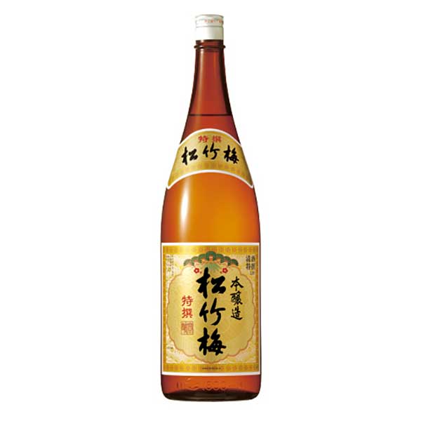 特撰 松竹梅 本醸造 15度 [瓶] 1.8L 1800