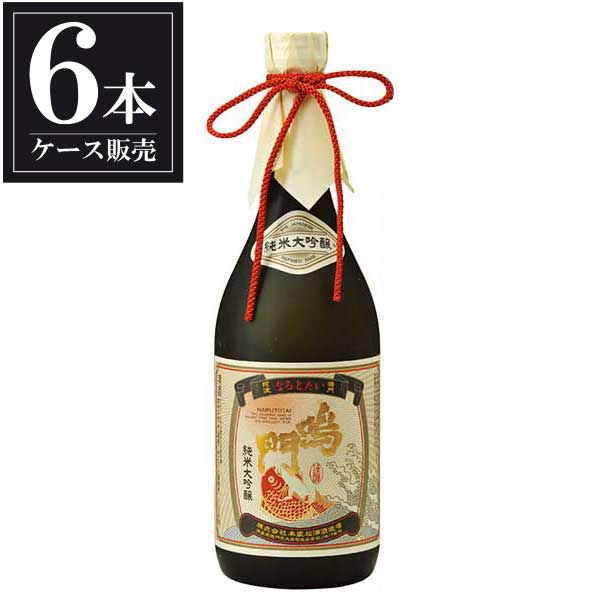 鳴門鯛 純米大吟醸NJD−35 720ml 6本 [ケース販売] [本家松浦酒造 徳島県 OKN]【ギフト不可】