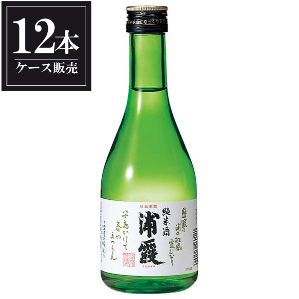 浦霞 純米酒 300ml × 12本 [ケース販売] [浦霞醸造 宮城県 OKN]【ギフト不可】