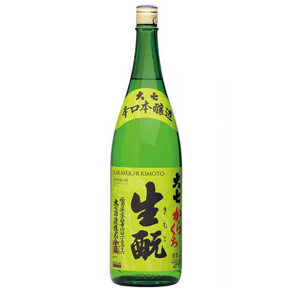 大七 からくち生もと 本醸造 1800ml 1800ml [大七酒造 福島県 OKN]