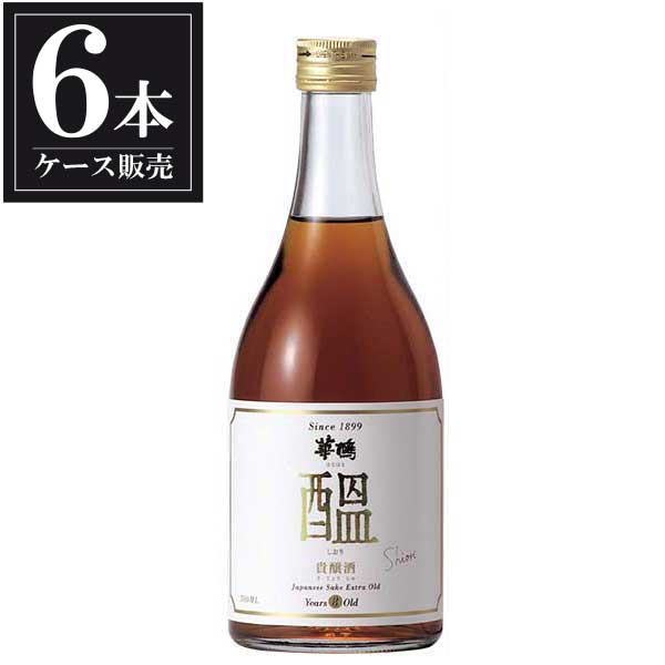 華鳩 貴醸酒 しおり 500ml × 6本 [ケース販売] [榎酒造 広島県 OKN]【ギフト不可】