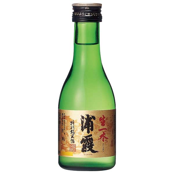 浦霞 特別純米 生一本 180ml × 30本[ケース販売][OKN 浦霞醸造 宮城県 日本酒]【ギフト不可】