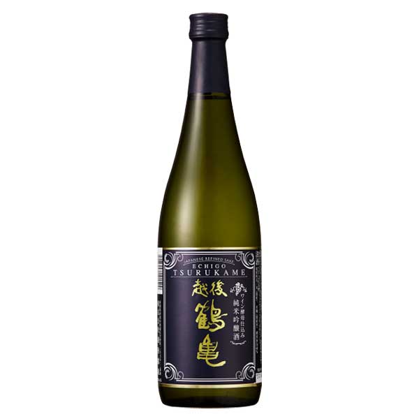 越後鶴亀 ワイン酵母仕込み純米吟醸 720ml × 6本[ケース販売] 送料無料(沖縄対象外) [OKN 越後鶴亀 新潟県 日本酒 清酒] ギフト プレゼント 母の日 父の日 お中元 御中元