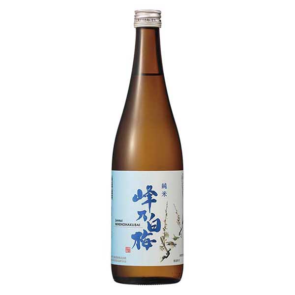 峰乃白梅 純米酒 720ml 送料無料(沖縄対象外) [OKN 峰乃白梅酒造 新潟県]