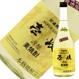 壱岐スーパーゴールド 謹醸 麦焼酎 22度 720ml 送料