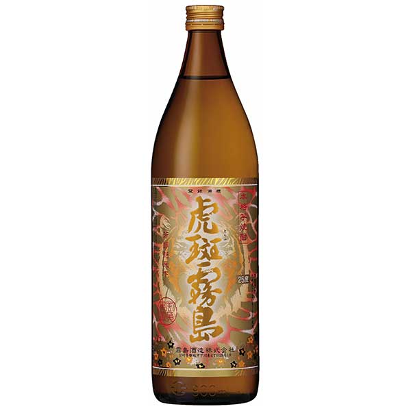 霧島 芋焼酎 虎斑霧島 とらふきりしま 芋焼酎 25度 900ml × 12本[ケース販売] [霧島酒造 宮崎県] あす楽対応