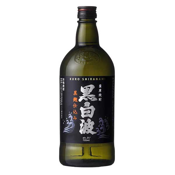 黒白波 芋 25度 [瓶] 720ml 送料無料(沖縄対象外) [薩摩酒造 芋焼酎 鹿児島県]