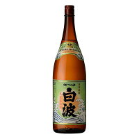 さつま白波 芋 20度 [瓶] 1.8L 1800ml × 6本 [ケース販売] 送料無料(沖縄対象外) [薩摩酒造 芋焼酎 鹿児島県]【ギフト不可】