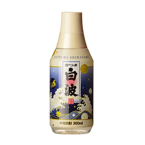 さつま白波 芋 25度 [ペット] 360ml × 30本 [ケース販売] 送料無料(沖縄対象外) 