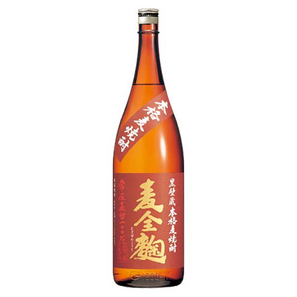 黒壁蔵 本格麦焼酎 麦全麹 25度 [瓶] 1.8L 1800ml × 6本 [ケース販売]送料無料(沖縄対象外)[宝酒造 日本 宮崎県]【ギフト不可】