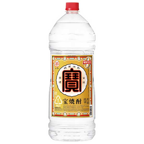 宝焼酎 25度 [ペット] 4L 4000ml 送料無料(沖