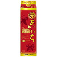 本格焼酎 赤よかいち 芋 赤ワイン酵母仕込 25度 [紙パック] 1.8L 1800ml × 6本 [ケース販売]送料無料(沖縄対象外)[宝酒造 日本 宮崎県]