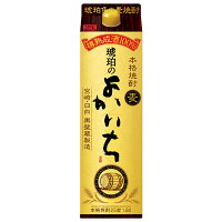 本格焼酎 琥珀のよかいち 麦 25度 [紙パック] 1.8L 1800ml × 6本 [ケース販売]送料無料(沖縄対象外)[宝酒造 日本 宮崎県]