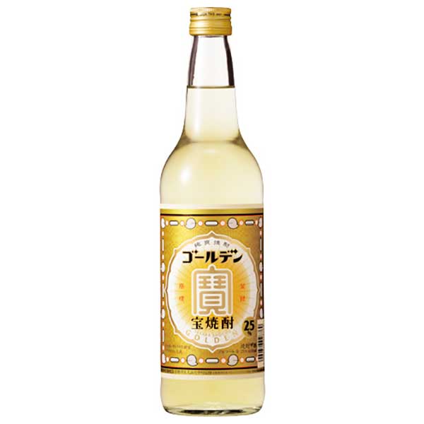 宝焼酎 ゴールデン 25度 [瓶] 600ml × 12本 [ケース販売]送料無料(沖縄対象外)[宝酒造 日本 千葉県]【..