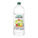 宝焼酎 ホワイトタカラ 果実酒の季節 35度 [ペット] 4L 4000ml × 4本 [ケース販売]送料無料(沖縄対象外)[宝酒造 日本 京都府]