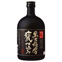 吹上 黒古薩摩甕仕込み 芋 25度 [瓶] 720ml × 6本 [ケース販売] 送料無料(沖縄対象外) [吹上焼酎 0035819]【ギフト不可】