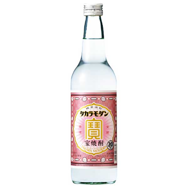 宝焼酎 タカラモダン 20度 [瓶] 600ml × 12本 [ケース販売]送料無料(沖縄対象外)[宝酒造 日本 千葉県]【ギフト不可】