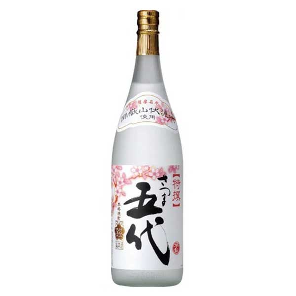 五代 特撰さつま五代 25度 芋 1.8L 1800ml × 6本[ケース販売]送料無料(沖縄対象外)[OKN 山元酒造 鹿児島県]【ギフト不可】