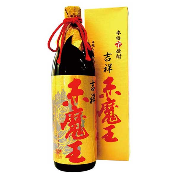 魔王 焼酎 櫻の郷 吉祥 赤魔王 27度 芋 900ml 送料無料(沖縄対象外) [OKN 櫻の郷酒造 宮崎県 ]