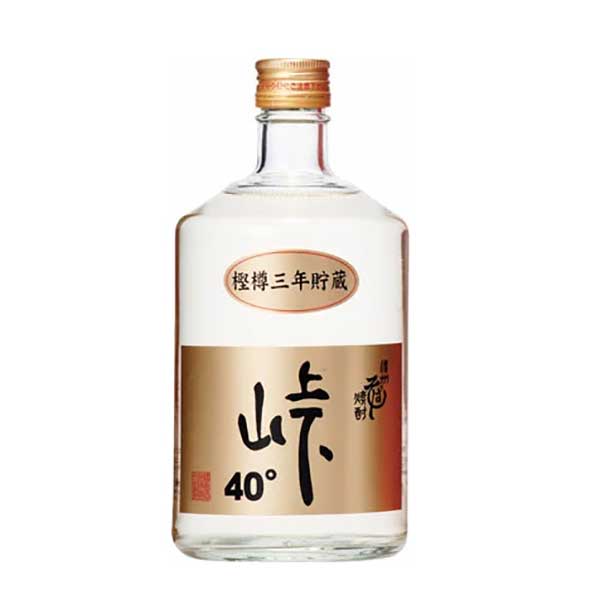 菊秀 峠 40度樫樽三年 そば 720ml x 6本[ケース販売] 送料無料※ 北海道・四国・九州・沖縄別途送料 [岡永/橘倉酒造/長野県/蕎麦焼酎]