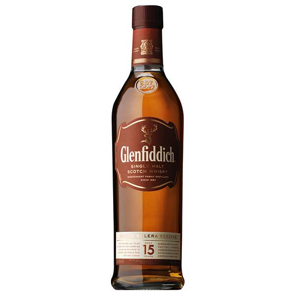 GLENFIDDICH グレンフィディック15年 ソレラリザーブ 40度 [瓶] 700ml × 12本[ケース販売] 送料無料(沖縄対象外)[ウイスキー 40度 