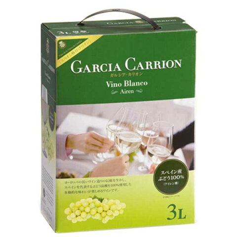 ガルシア カリオン アイレン 3L 3000ml ボックスワイン [スペイン/白ワイン/サッポロ]