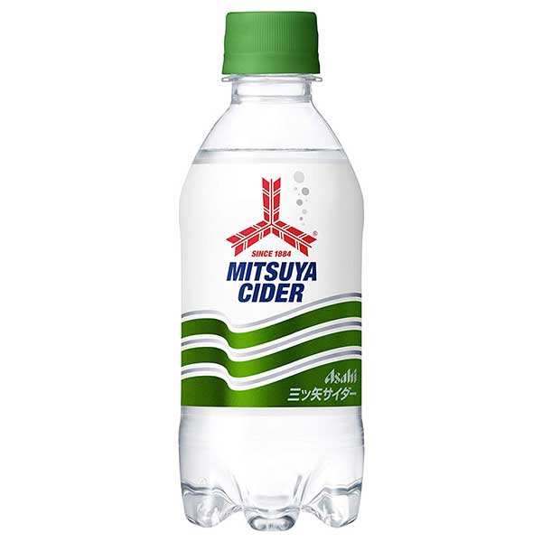 三ツ矢サイダー [ペット] 300ml x 24本[ケース販売] 送料無料(沖縄対象外) [アサヒ飲料 国産 炭酸][3ケースまで同梱可能]のサムネイル