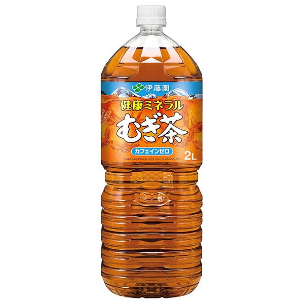 伊藤園 健康ミネラルむぎ茶 [PET] 2L 2000ml 6本[ケース販売] あす楽対応 [伊藤園 日本 飲料 麦茶 61364]