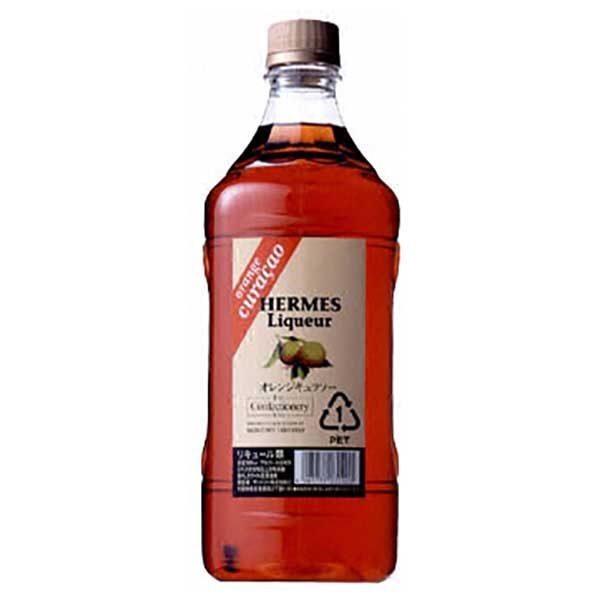 サントリー ヘルメス オレンジキュラソー 製菓用 40度 [PET] 1.8L 1800ml[サントリー 日本 リキュール OCU-KA]ギフト プレゼント 贈り物 お祝い 内祝い お返し 誕生日プレゼント 父の日 敬老の日