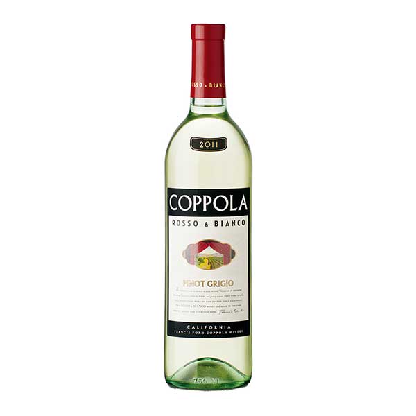 フランシス コッポラ ロッソ&ビアンコ ピノ グリージョ カリフォルニア 750ml 送料無料(本州のみ) [エノテカ アメリカ カリフォルニア 白ワイン 辛口 ライトボディ 0511401003NV]ギフト プレゼント 贈り物 お祝い 内祝い お返し 誕生日プレゼント 父の日 敬老の日
