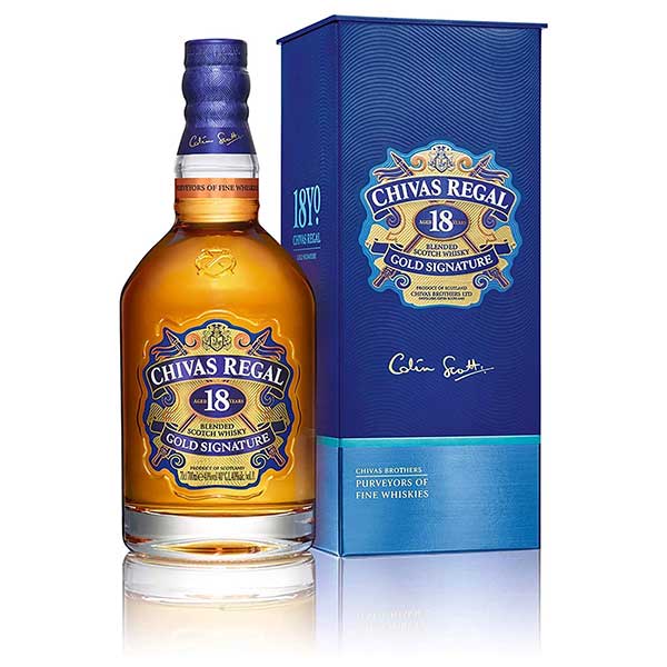 シーバスリーガル18年 40度 [箱付] 700ml 送料無料(本州のみ) [ぺルノ イギリス スコットランド スペイサイド ブレンデッド スコッチ ウイスキー] ギフト プレゼント 敬老の日 お歳暮 御歳暮