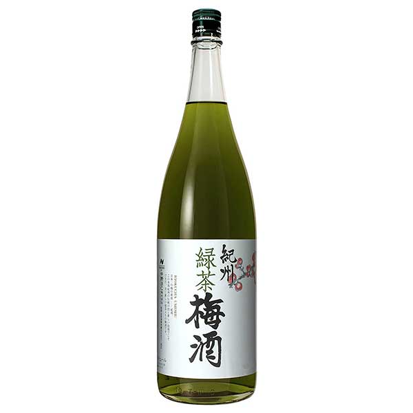 中野BC 緑茶梅酒 1.8L 1800ml[中野BC 日本 和歌山 梅酒]