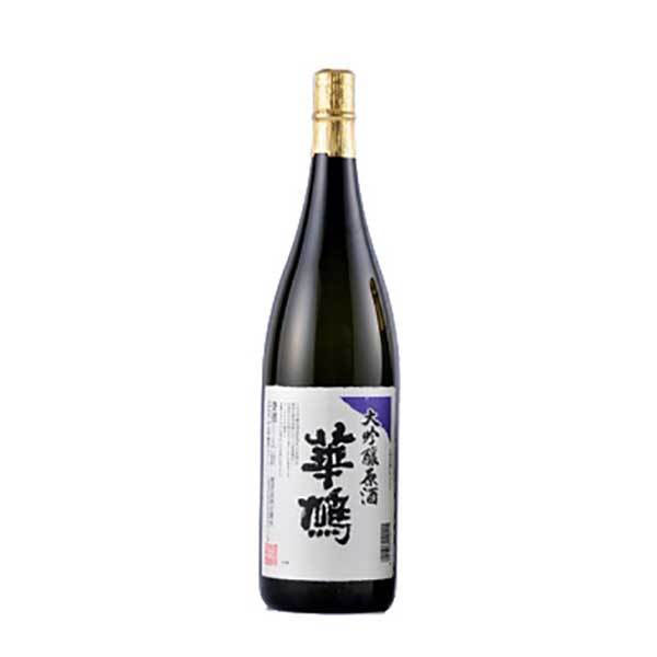 華鳩 山田錦 大吟醸原酒 1.8L 1800ml x 6本 [箱入] [ケース販売] 送料無料 沖縄対象外 [榎酒造 広島県 OKN]【ギフト不可】