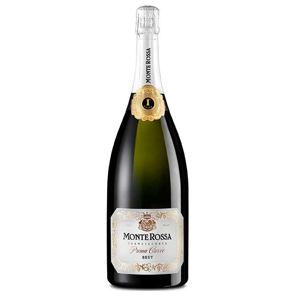 モンテロッサ プリマ キュヴェ フランチャコルタ ブリュット 1.5L 1500ml × 3本[ケース販売] 送料無料(本州のみ) [モンテ イタリア スパークリングワイン 006409] ギフト プレゼント 敬老の日 お歳暮 御歳暮