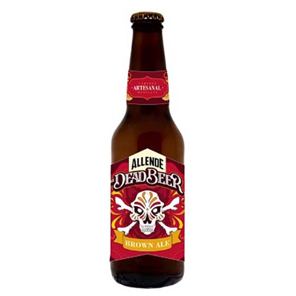 アジェンデ ザデッドビール ブラウンエール [瓶] 355ml x 24本[ケース販売] 送料無料(沖縄対象外) [LJ ビール メキシコ 12892]