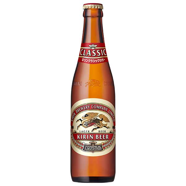 キリン クラシックラガー 小瓶 334ml x 30本[ケース販売][キリン ビール 国産 ALC4.5%]【ギフト不可】 ギフト プレゼント 敬老の日 お歳暮 御歳暮