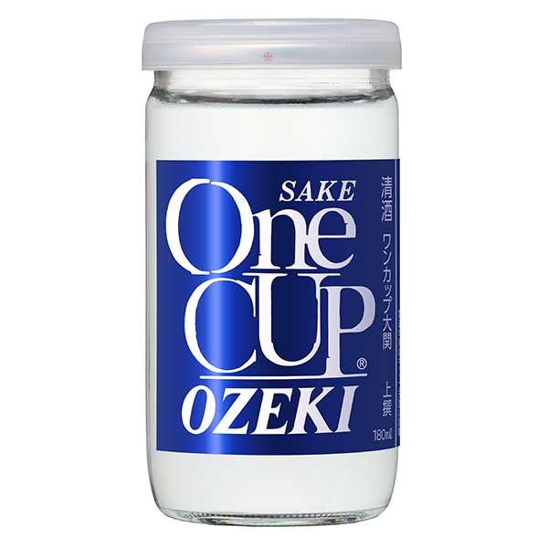 大関 上撰 金冠ワンカップ 15度 [瓶] 180ml × 30本 [ケース販売] [大関 日本酒 清酒 やや淡麗 普通 0010540] ギフト プレゼント 敬老の日 お歳暮 御歳暮