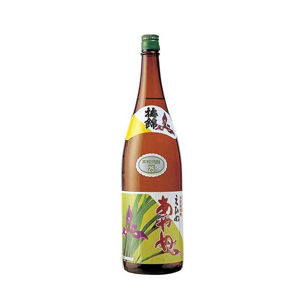 梅錦 焼酎あやめ 25度 米 1800ml × 6本[ケース販売][OKN 梅錦山川 米焼酎 こめ焼酎 乙類 日本 愛媛県]..