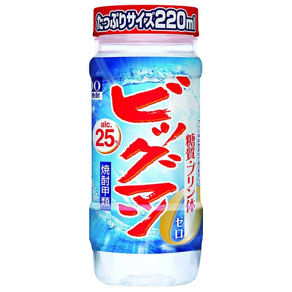 合同 ビッグマン カップ 25度 [PET] 220ml × 30本[ケース販売][合同酒精 オノエン 焼酎甲類 日本 12848..