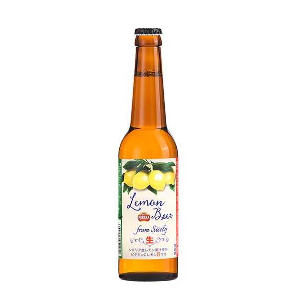 ※ヴィンテージやラベルのデザインが商品画像と異なる場合がございます。当店では、現行ヴィンテージの販売となります。ご指定のヴィンテージがある際は事前にご連絡ください。不良品以外でのご返品はお承りできません。ご了承くださいモレーナ レモンビール [瓶] 330ml x 24本[ケース販売] 送料無料(本州のみ) [NB 日本 ビール]母の日 父の日 敬老の日 誕生日 記念日 冠婚葬祭 御年賀 御中元 御歳暮 内祝い お祝 プレゼント ギフト ホワイトデー バレンタイン クリスマス