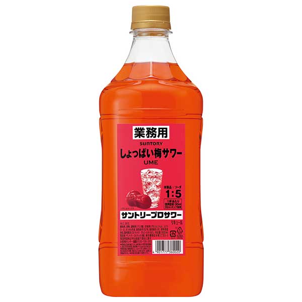 【ポイント2倍11/14〜11/16】 サントリー プロサワー しょっぱい梅 [PET] 1.8L 1800ml 送料無料(本州のみ) [サントリー 日本 リキュール カクテルコンク PRSUM] ギフト プレゼント 敬老の日 お歳暮 御歳暮