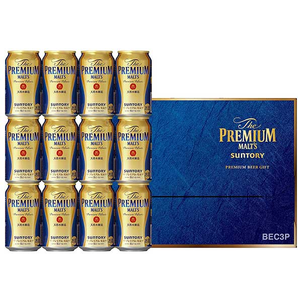 お中元 ビール 御中元 ギフト BPC3S サントリー プレミアム モルツ(プレモル) ビールセット 送料無料(本州のみ) [サントリー 詰め合わせ ビールセット][同一商品4個まで同梱可]2021ss