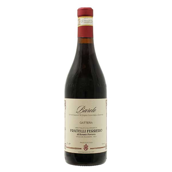 ※ヴィンテージやラベルのデザインが商品画像と異なる場合がございます。当店では、現行ヴィンテージの販売となります。ご指定のヴィンテージがある際は事前にご連絡ください。不良品以外でのご返品はお承りできません。ご了承ください。 フラテッリ フェッレーロ バローロ ガッテーラ 750ml[NT イタリア 赤ワイン ピエモンテ 重口 130945]母の日 父の日 敬老の日 誕生日 記念日 冠婚葬祭 御年賀 御中元 御歳暮 内祝い お祝 プレゼント ギフト ホワイトデー バレンタイン クリスマスワイナリーのすぐ隣にある畑から造られた生産者にとって重要なキュヴェ
