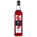 1883(メゾン ルータン) ラズベリー シロップ 1L 1000ml 送料無料(沖縄対象外) [デニオ総合研究所 フランス シロップ 割り材]