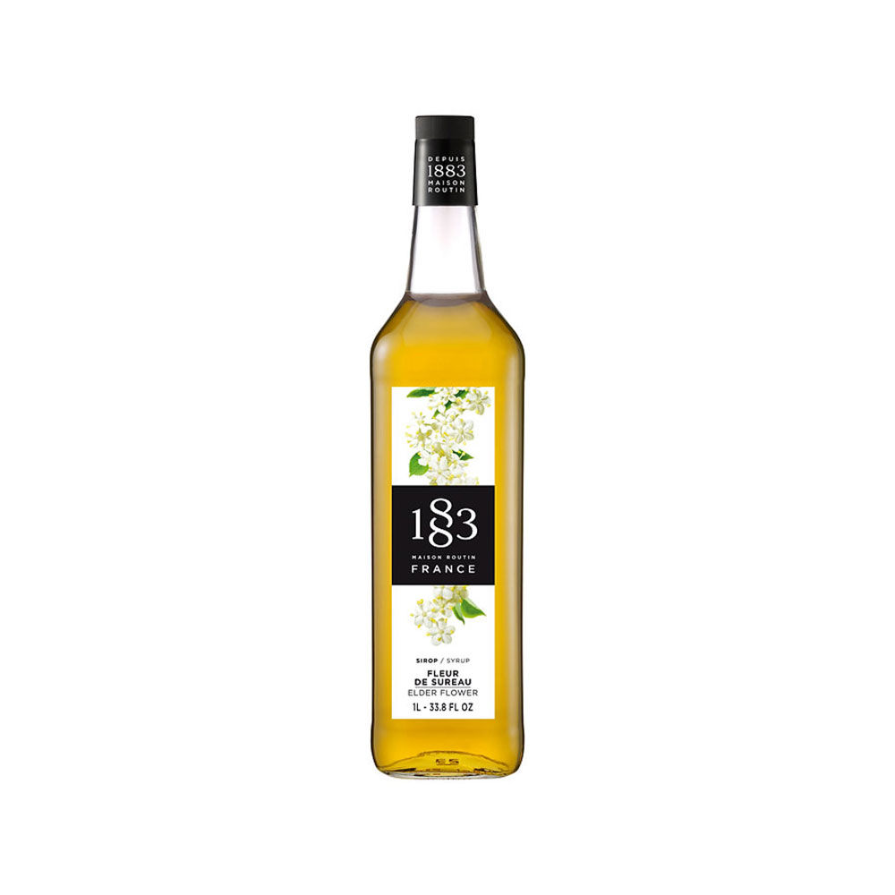 1883(メゾン ルータン) エルダーフラワー シロップ 1L 1000ml [デニオ総合研究所 フランス シロップ 割り材]