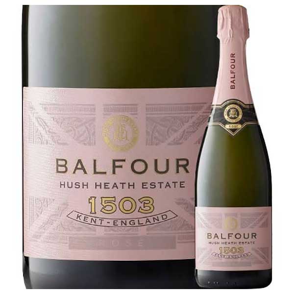 ハッシュ ヒース エステート バルフォア 1503 ロゼ 750ml[SOM イギリス スパークリングワイン ロゼ ケント 2101180000045] ギフト プレゼント 敬老の日 お歳暮 御歳暮